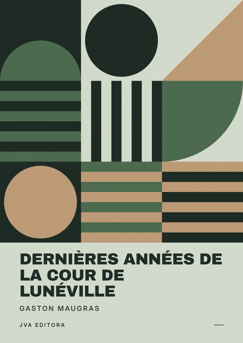 Copertina di Dernières Années de la Cour de Lunéville