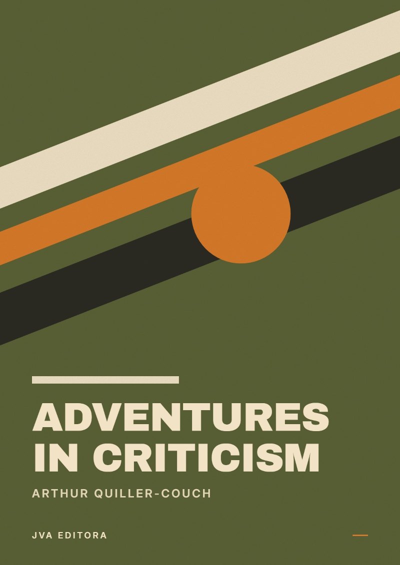 Εξώφυλλο του Adventures in Criticism