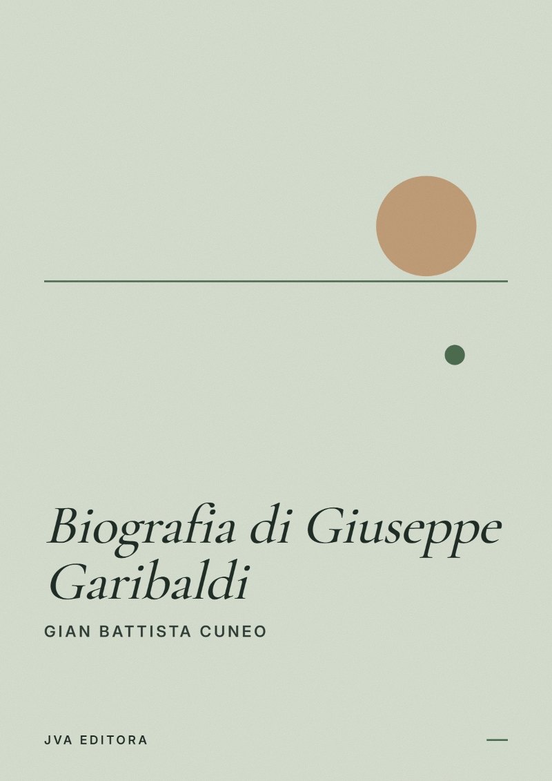 Capa de Biografia di Giuseppe Garibaldi