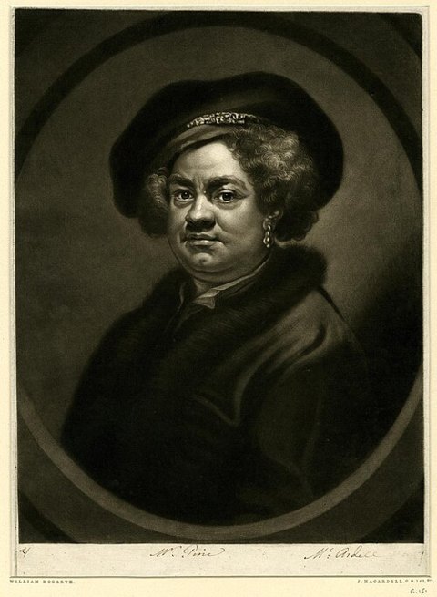 Retrato de John Pine