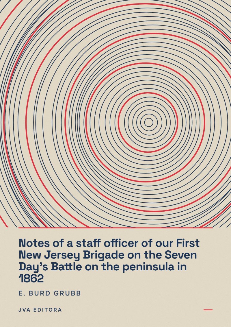 Cover von Notes of a staff officer of our First New Jersey Brigade on the Seven Day's Battle on the peninsula in 1862