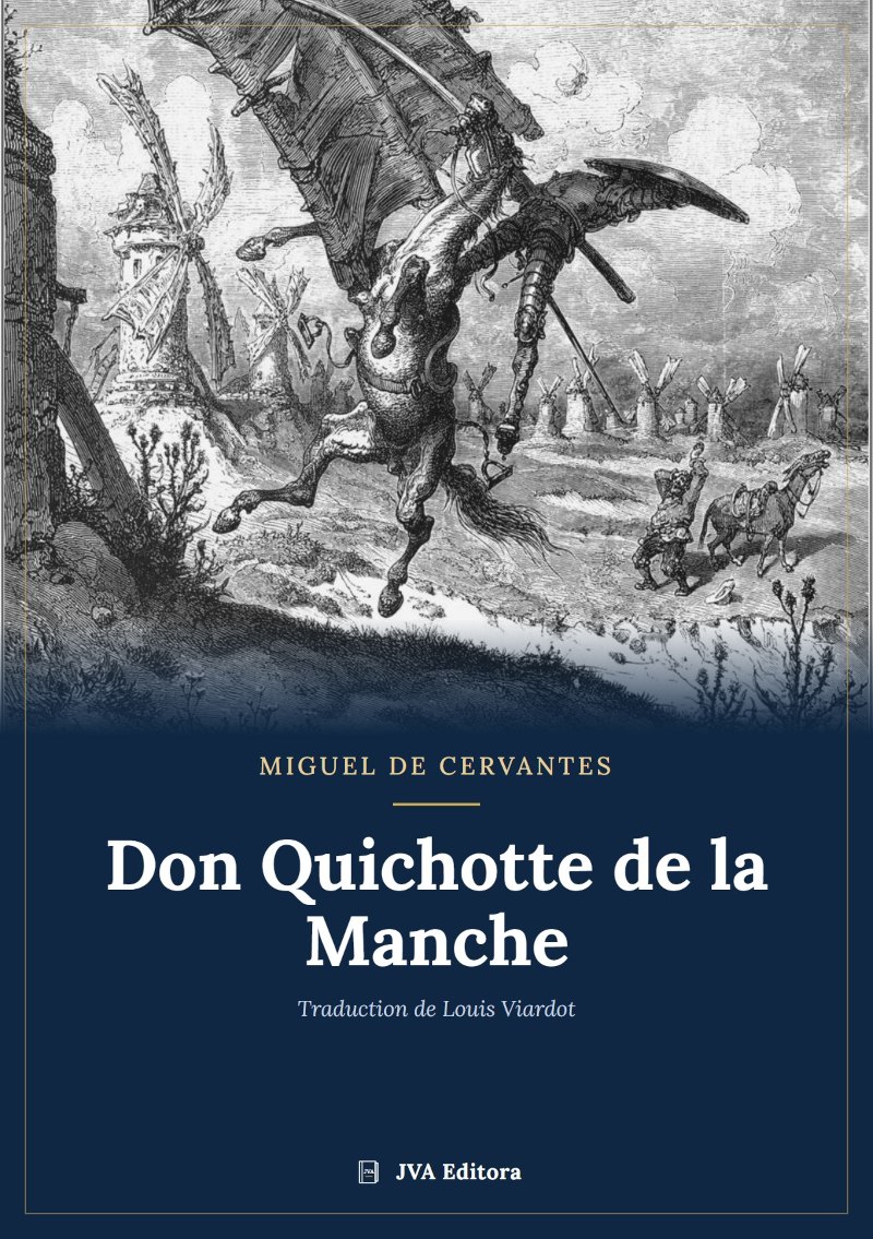 Capa de Don Quichotte de la Manche