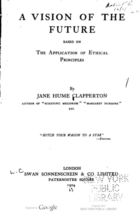 Portrait of Jane Hume Clapperton
