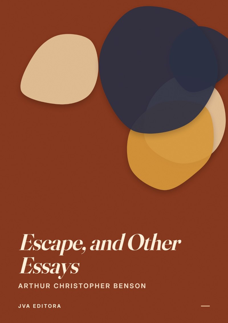 《Escape, and Other Essays》封面