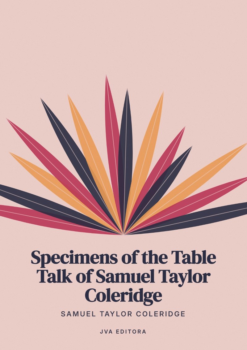 Portada de Specimens of the Table Talk of Samuel Taylor Coleridge