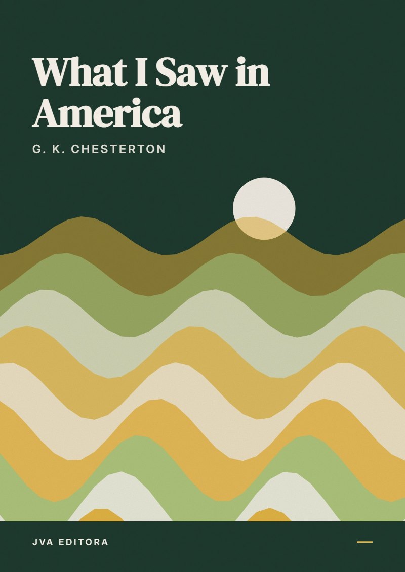Copertina di What I Saw in America