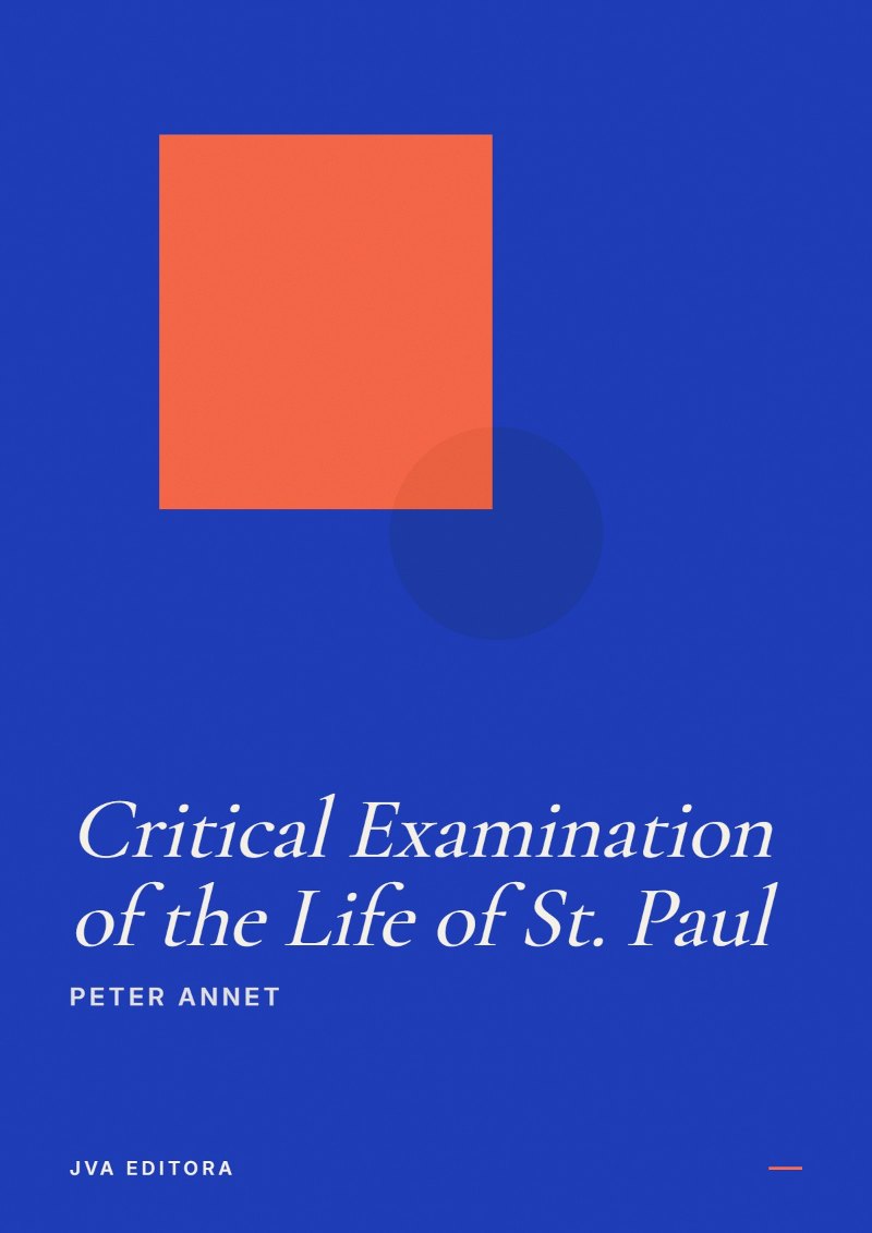 Portada de Critical Examination of the Life of St. Paul