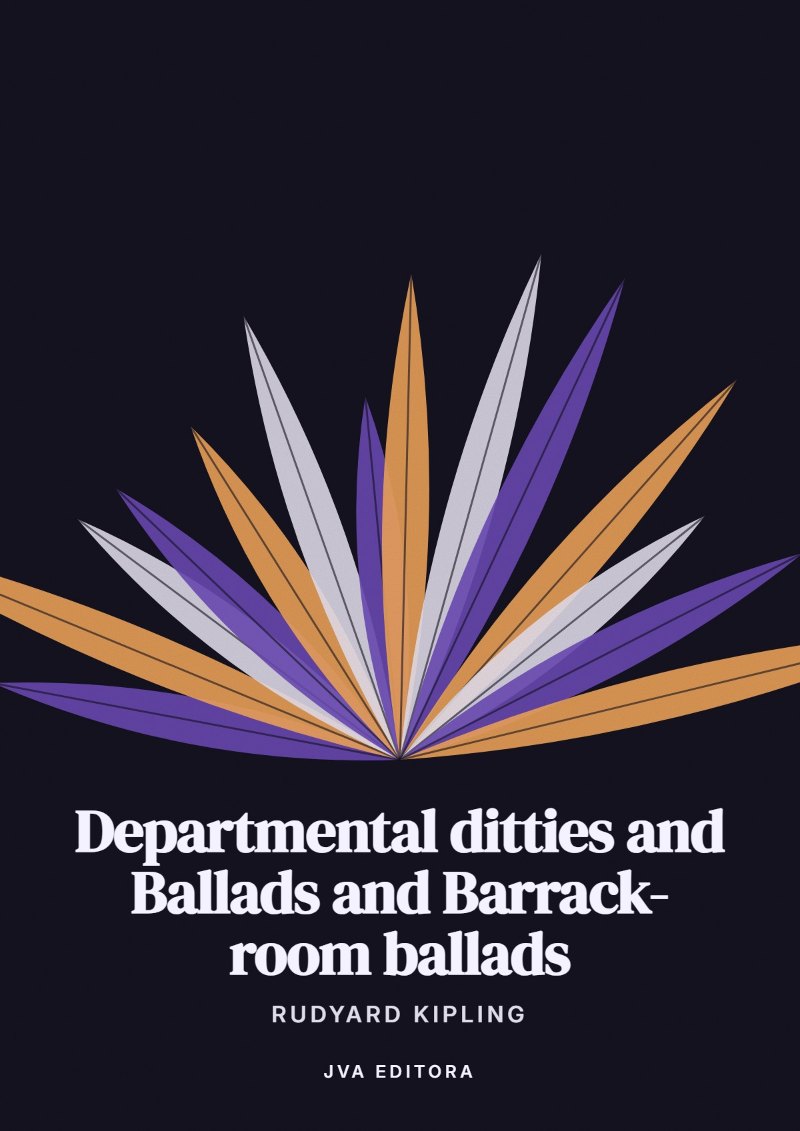 《Departmental ditties and Ballads and Barrack-room ballads》封面