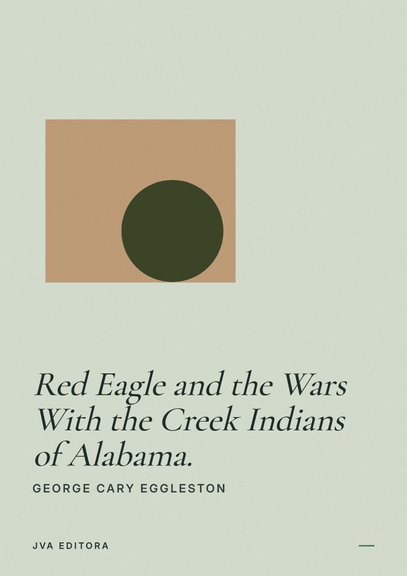 《Red Eagle and the Wars With the Creek Indians of Alabama.》封面