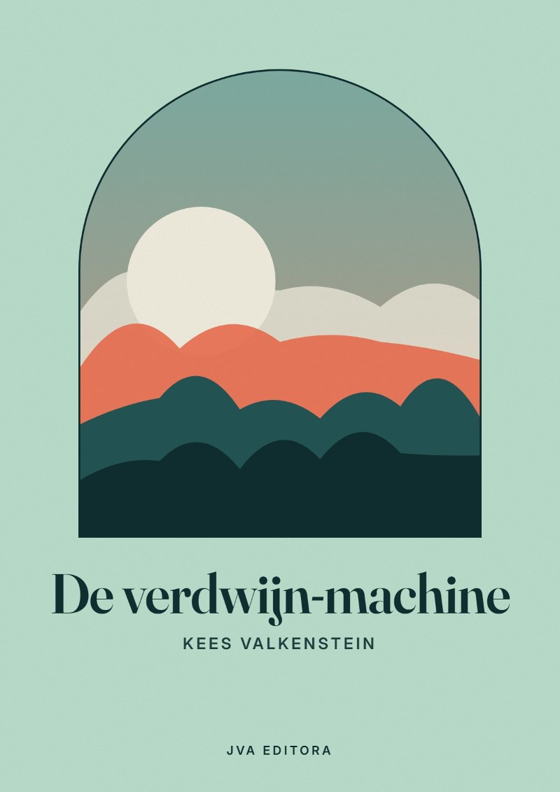 《De verdwijn-machine》封面