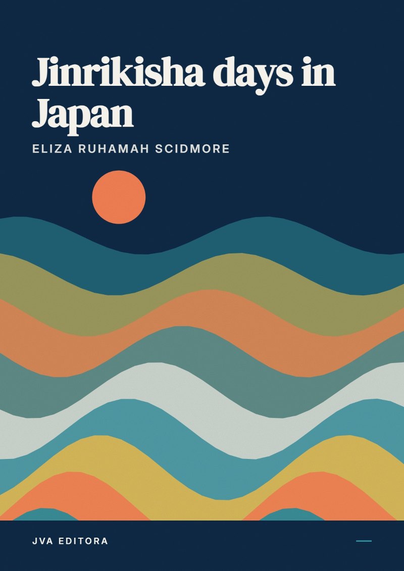 Capa de Jinrikisha days in Japan