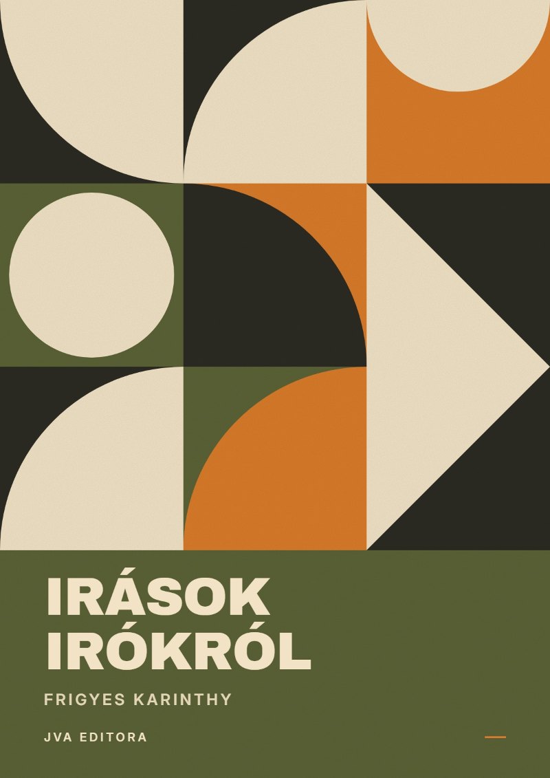 Copertina di Irások irókról