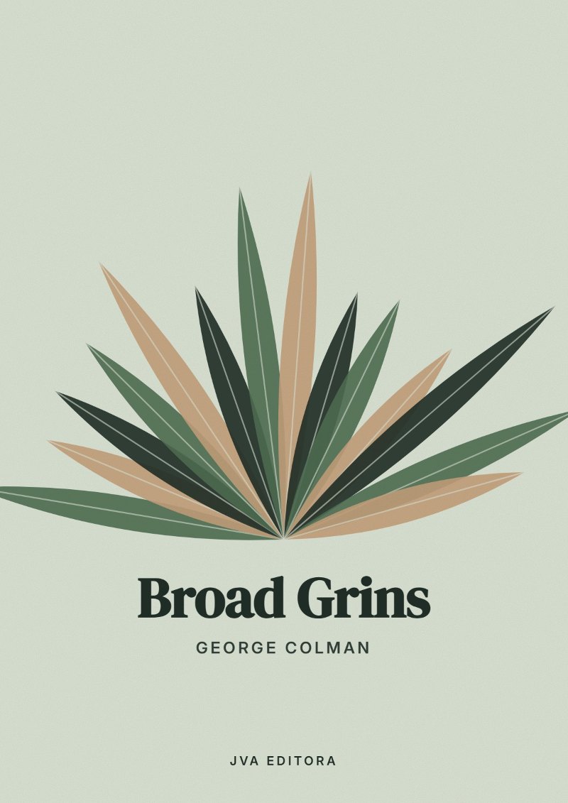 《Broad Grins》封面