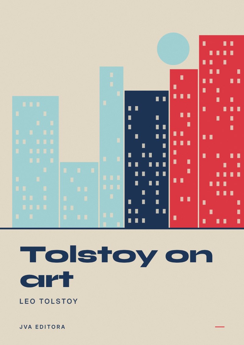 Couverture de Tolstoy on art