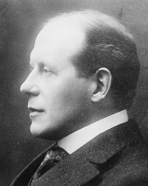 Retrato de Owen Seaman