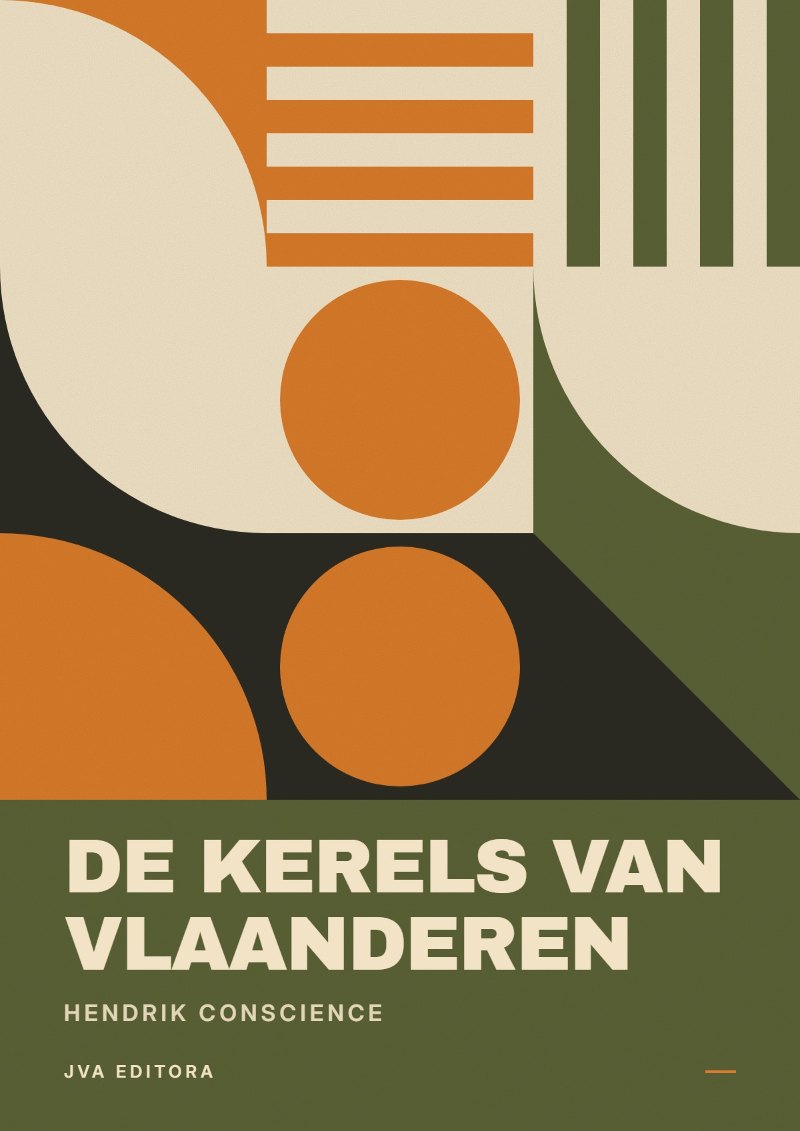 Copertina di De Kerels van Vlaanderen