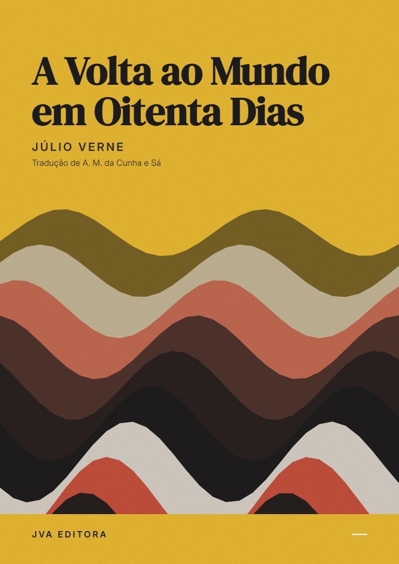 Portada de A Volta ao Mundo em Oitenta Dias