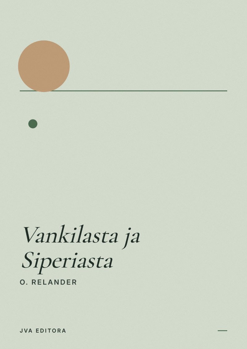 《Vankilasta ja Siperiasta》封面
