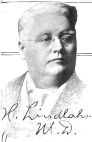 Porträt von Henry Lindlahr