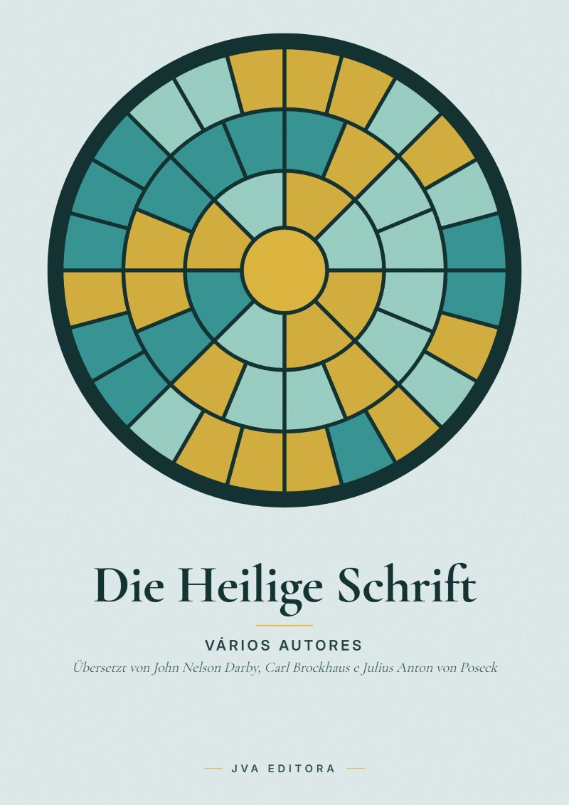 Capa de Die Heilige Schrift