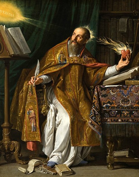 Porträt von Santo Agostinho