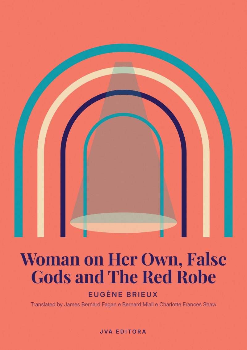 Εξώφυλλο του Woman on Her Own, False Gods and The Red Robe