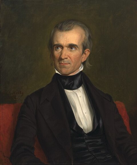 Retrato de James K. Polk