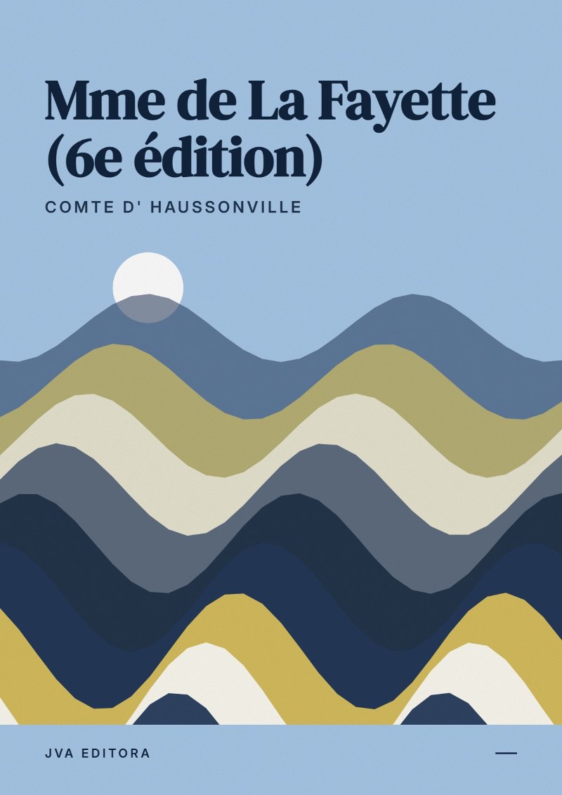 Capa de Mme de La Fayette (6e édition)
