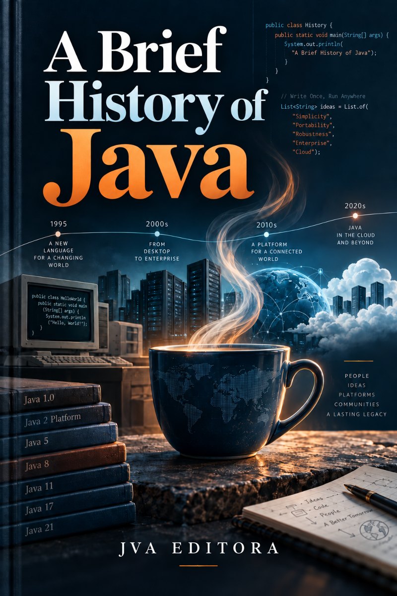 Capa de A Brief History of Java