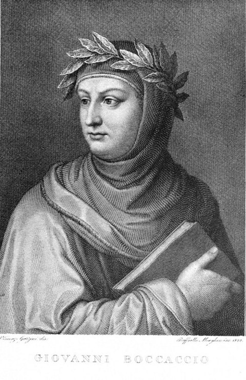 Retrato de Giovanni Boccaccio