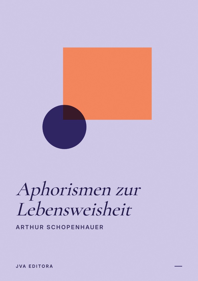 Capa de Aphorismen zur Lebensweisheit