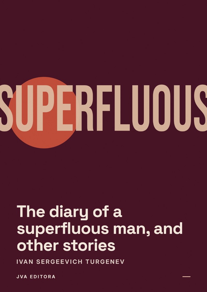 Capa de The diary of a superfluous man, and other stories