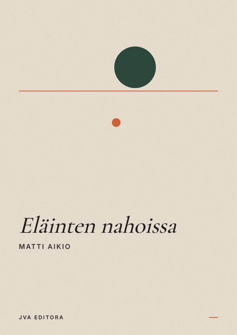 Εξώφυλλο του Eläinten nahoissa