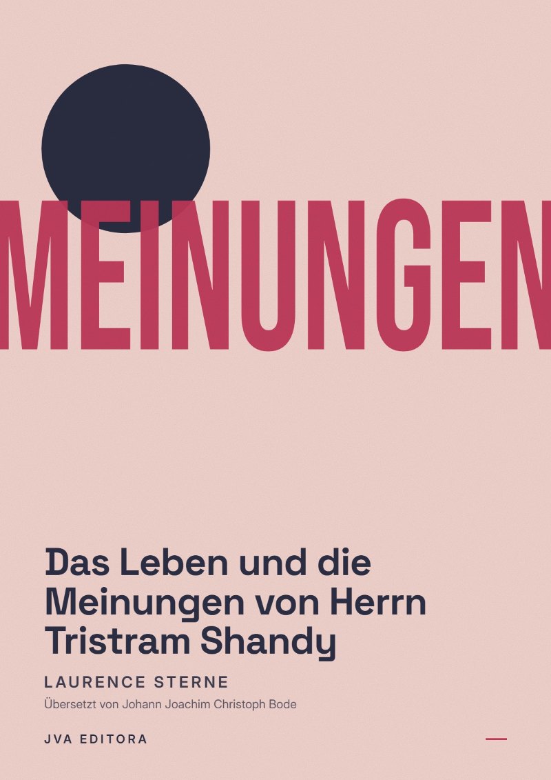 《Das Leben und die Meinungen von Herrn Tristram Shandy》封面