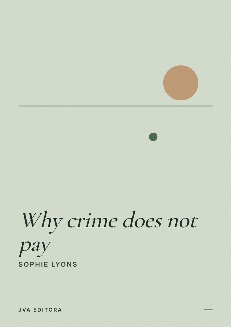 Cover von Why crime does not pay