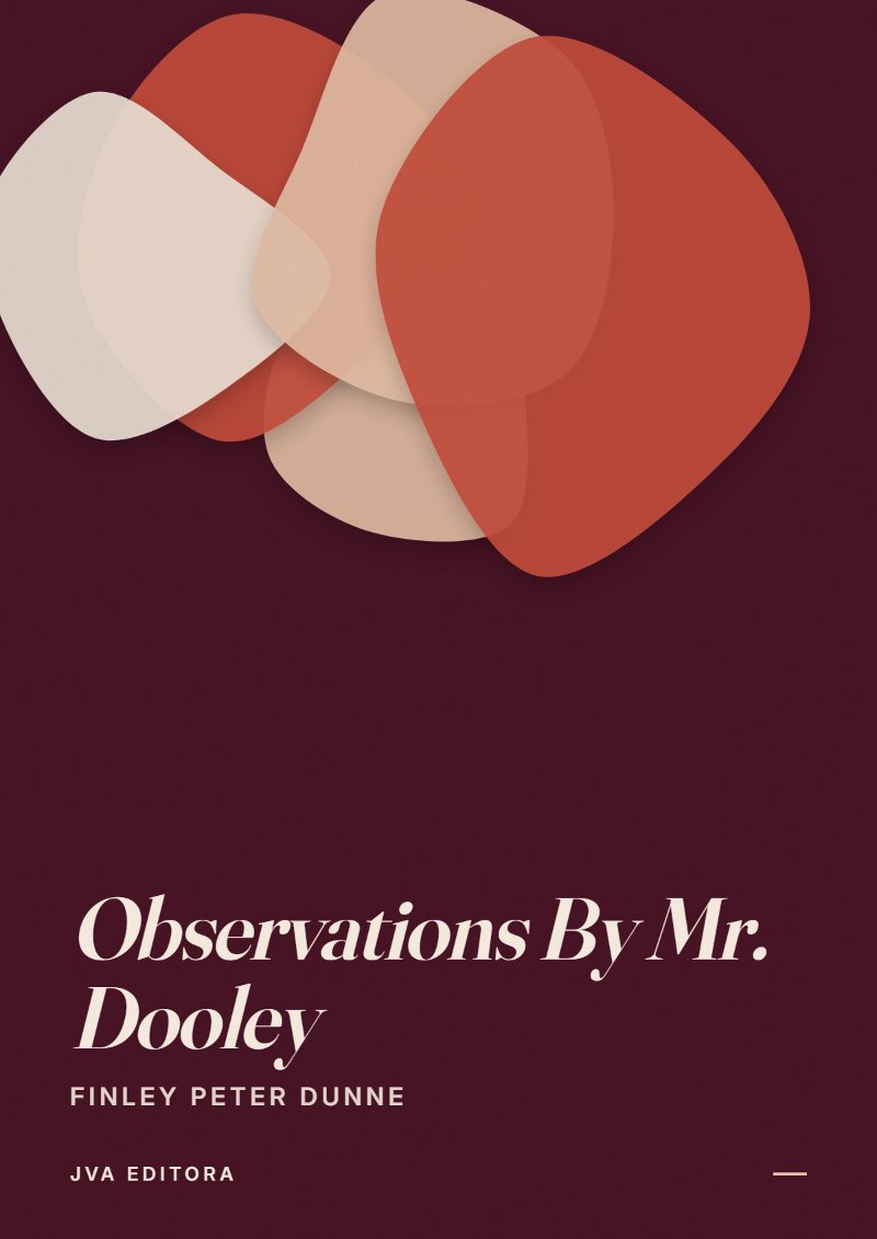 《Observations By Mr. Dooley》封面