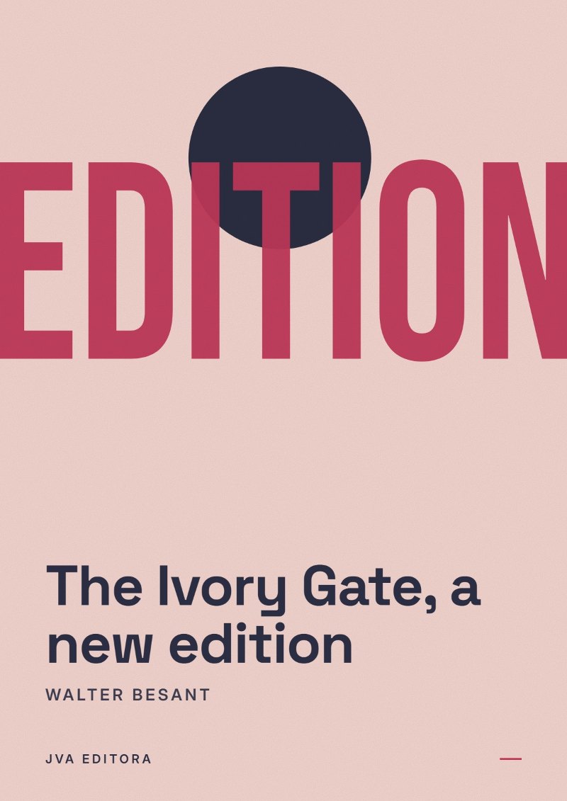 Portada de The Ivory Gate, a new edition