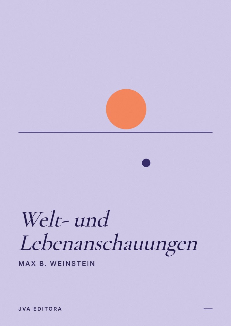 Cover of Welt- und Lebenanschauungen