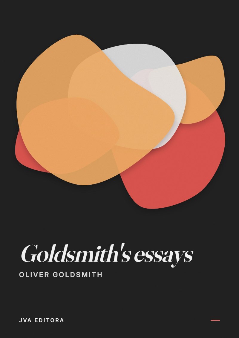 Capa de Goldsmith's essays