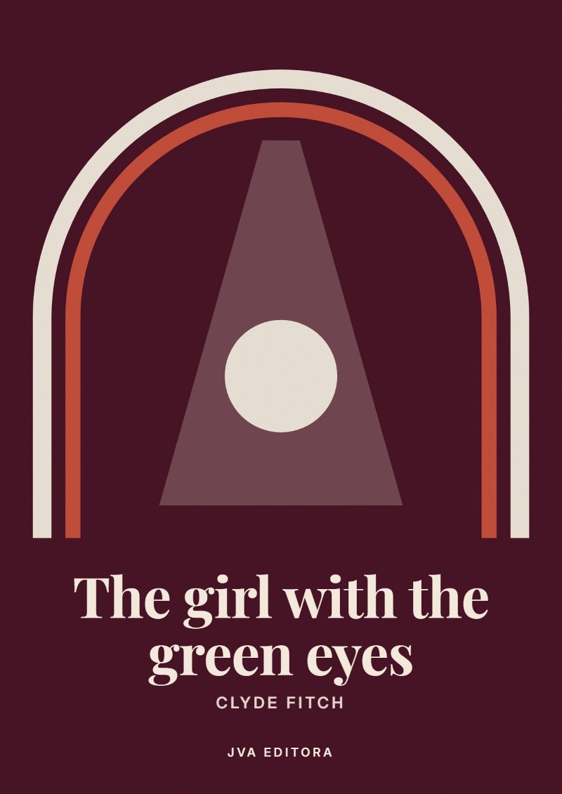 Cover of The girl with the green eyes