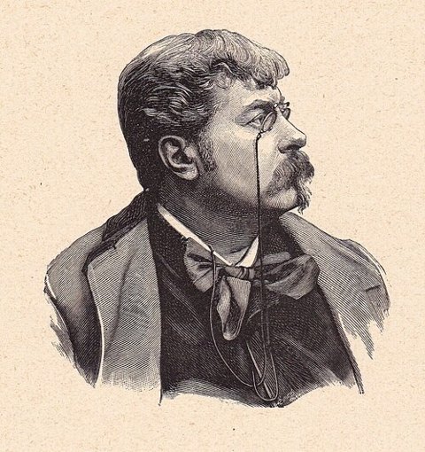 Retrato de Camille Lemonnier
