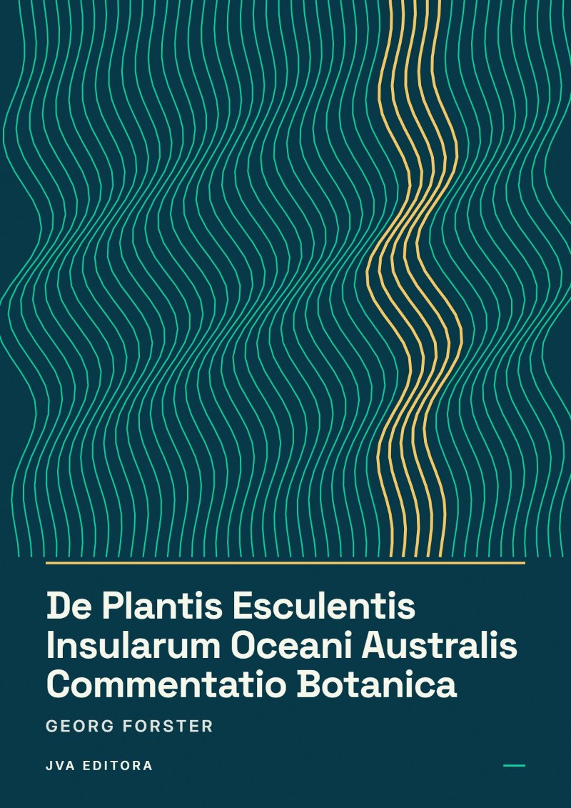 Copertina di De Plantis Esculentis Insularum Oceani Australis Commentatio Botanica
