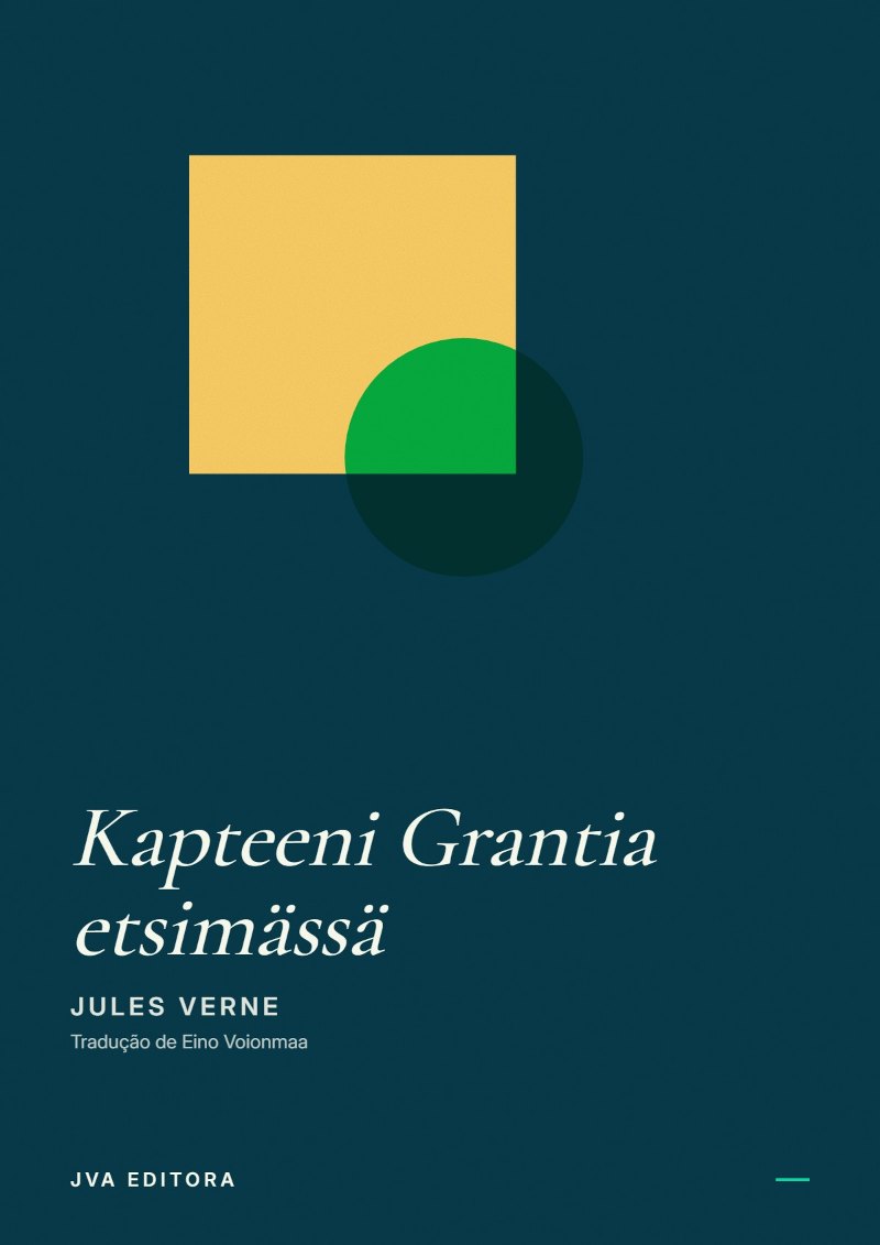 《Kapteeni Grantia etsimässä》封面