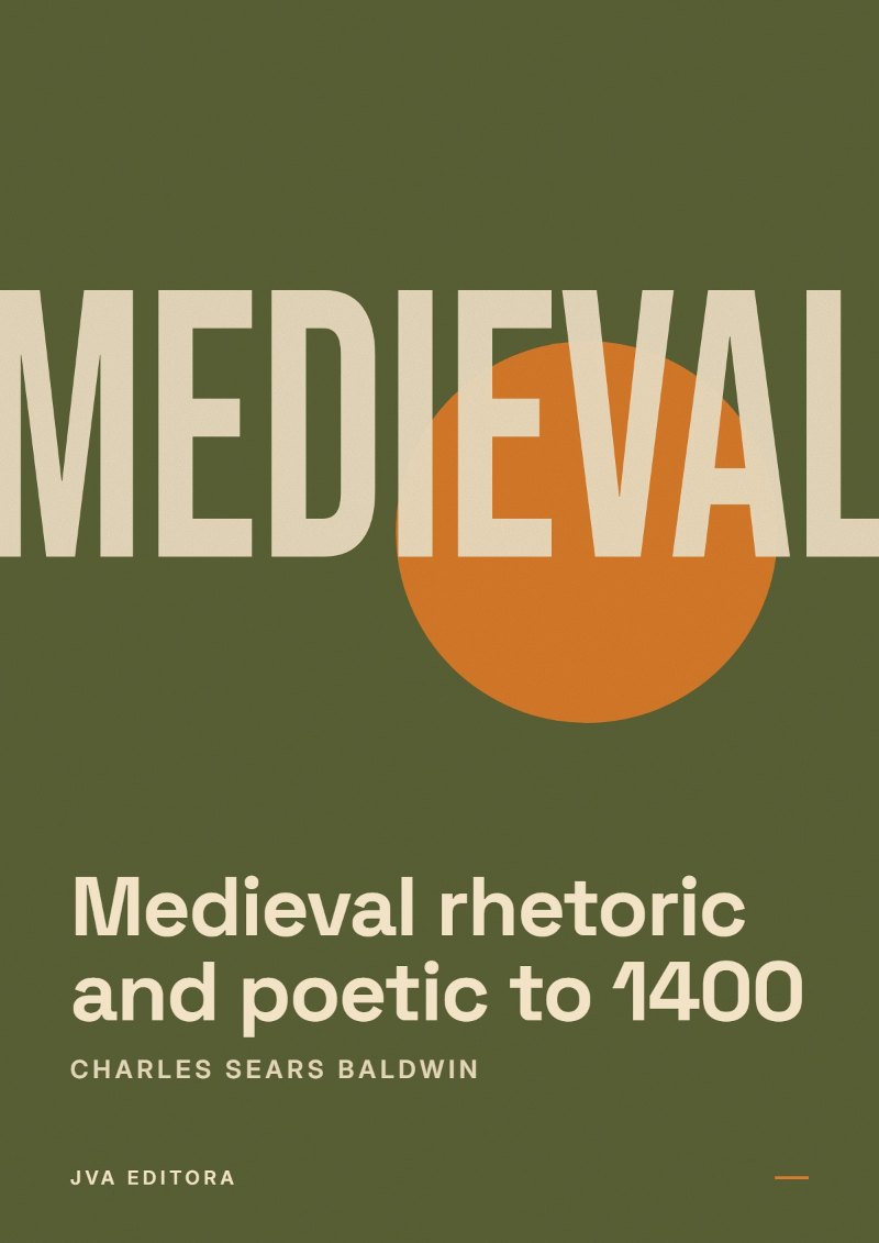 Cover of Medieval rhetoric and poetic to 1400