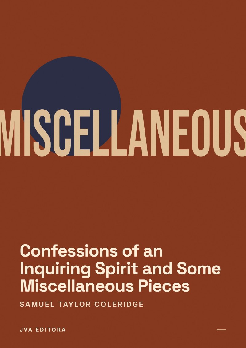 《Confessions of an Inquiring Spirit and Some Miscellaneous Pieces》封面