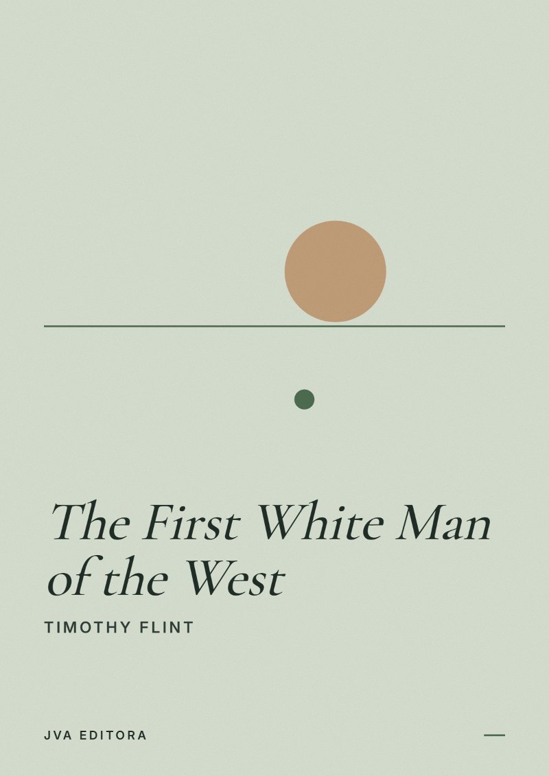 Couverture de The First White Man of the West