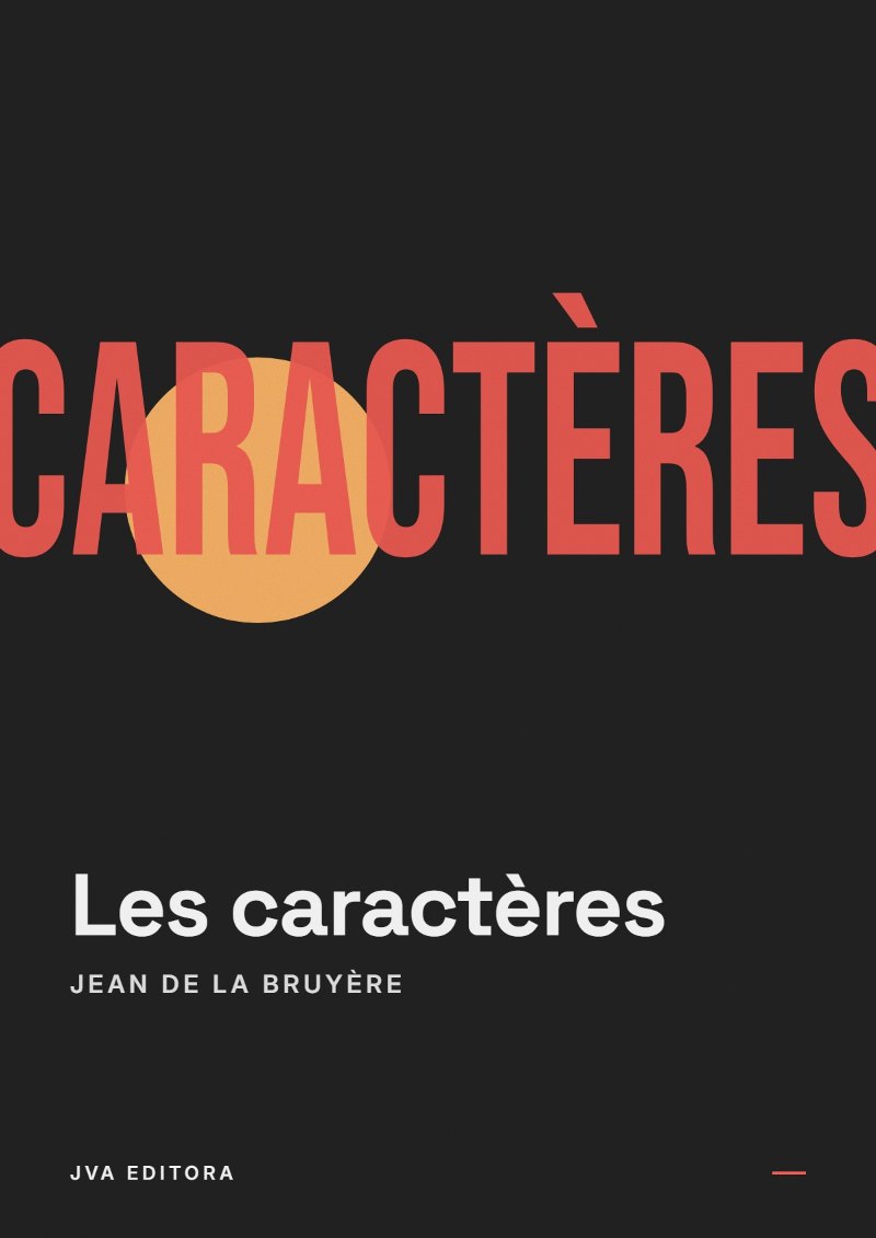 Capa de Les caractères