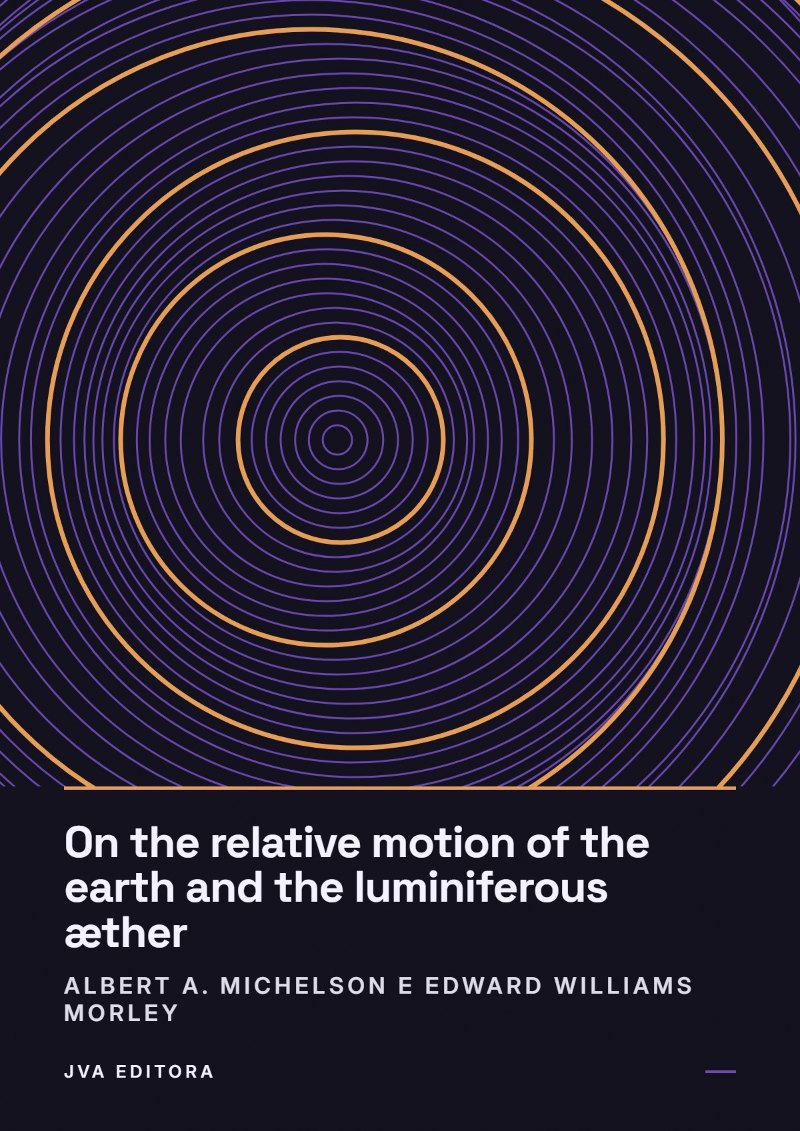 Cover von On the relative motion of the earth and the luminiferous æther
