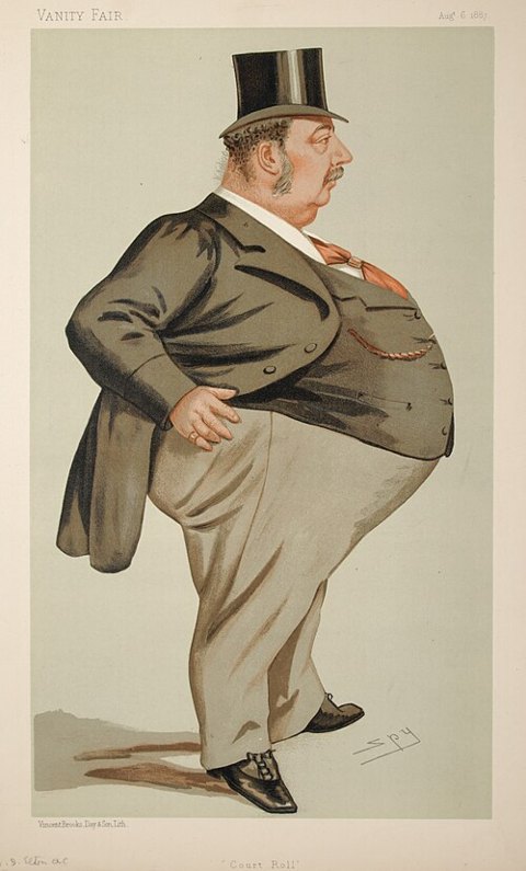 Porträt von Charles Isaac Elton