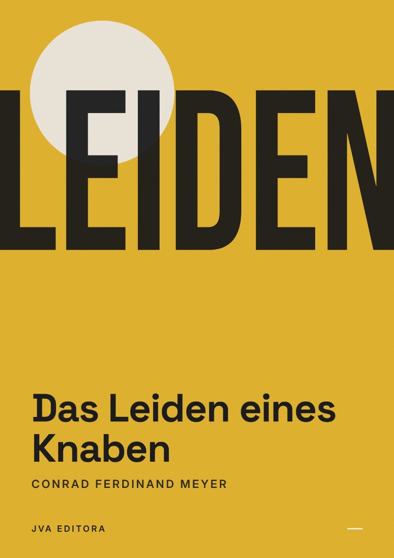 Portada de Das Leiden eines Knaben